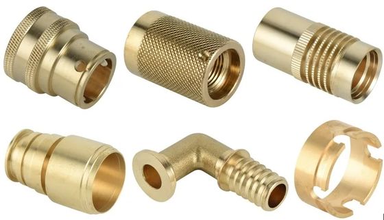 La precisione d'ottone su misura di CNC girata si separa la certificazione di iso 9001