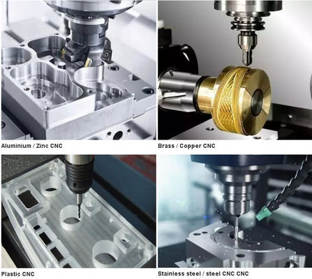 Parti di giro di CNC di durezza che anodizzano le componenti lavoranti di CNC
