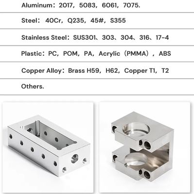 Lavorare su misura di CNC di forma si separa la finitura superficia di placcaggio OEM/ODM