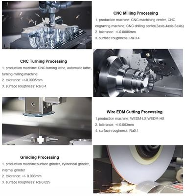 I pezzi meccanici di macinazione anodizzati di CNC lavorano la parte al tornio di giro di alluminio su ordinazione di CNC