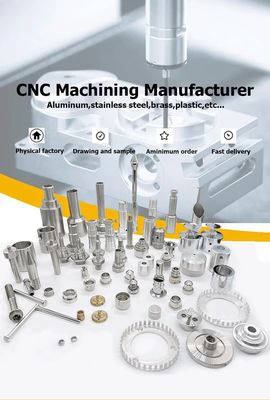 Fresatura rapida stabile di CNC di modello che gira l'OEM di perforazione delle parti di CNC