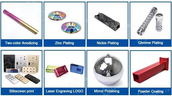 Fresatura rapida stabile di CNC di modello che gira l'OEM di perforazione delle parti di CNC