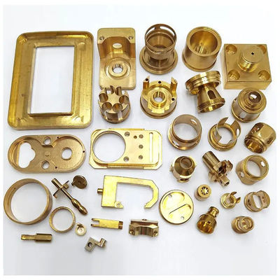 Incida i pezzi di ricambio d'ottone durevoli multifunzionali delle parti d'ottone di CNC