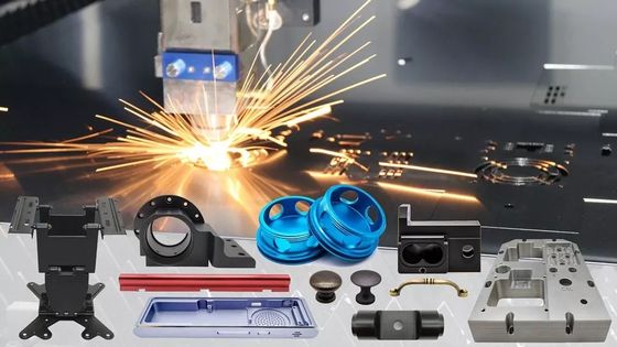 Parti su ordinazione robuste degli accessori del fuco che anodizzano CNC di precisione